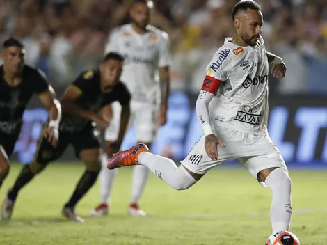 Neymar marca e dá assistência em vitória do Santos na Vila