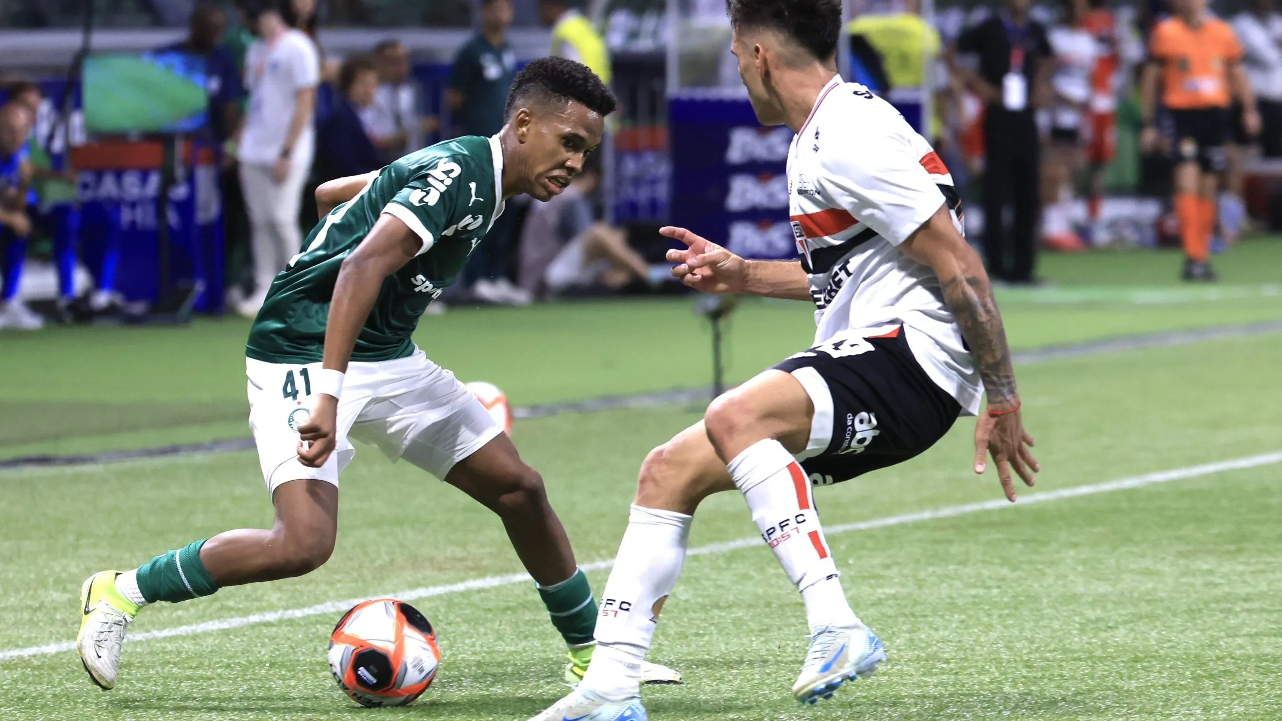 Palmeiras e São Paulo empataram sem gols pelo Campeonato Paulista. Foto: Marcello Zambrana/AGIF