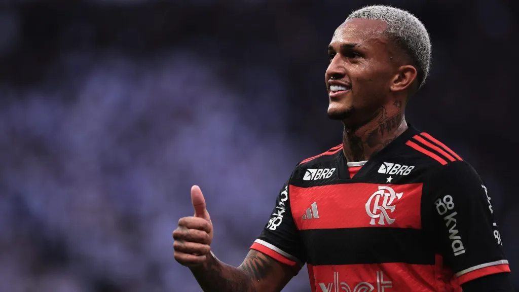 Wesley é um dos destaques do Flamengo. Foto: Ettore Chiereguini/AGIF
