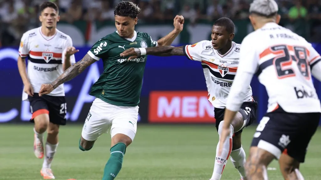 Palmeiras X São Paulo. Foto: Marcello Zambrana/AGIF