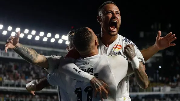 Santos x Água Santa - Foto: Miguel Schincariol/Getty Images.