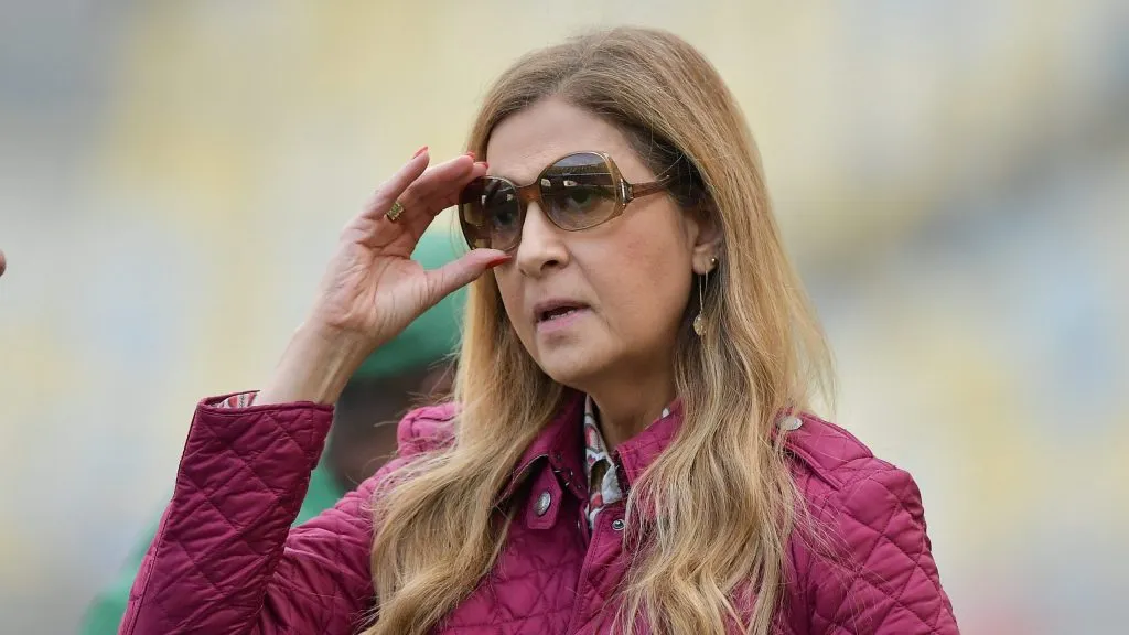 Leila Pereira, presidente do Palmeiras