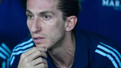 Filipe Luís durante partida entre Flamengo e Botafogo, no Maracanã, pelo Campeonato Carioca.