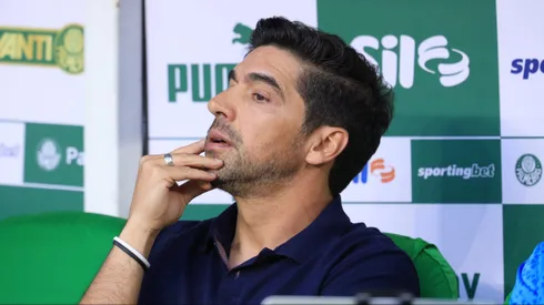Abel Ferreira, técnico do Palmeiras, desmerecendo o Estadual