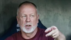 Mano Menezes no comando do Fluminense. Foto: Lucas Merçon/Fluminense