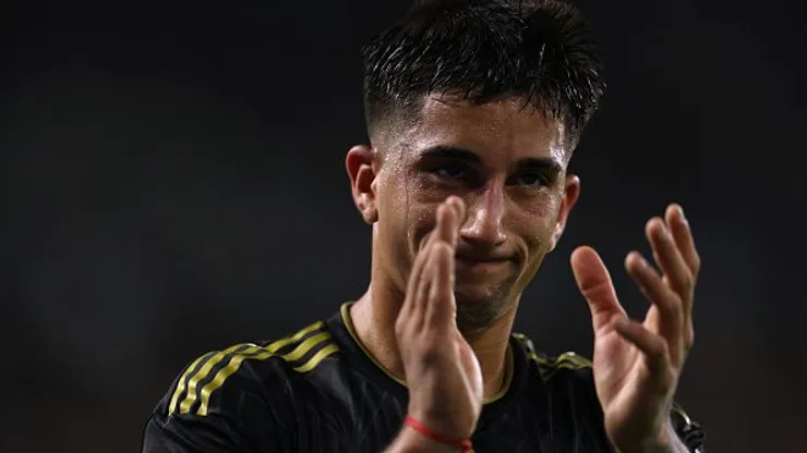 Cristian Oliveira durante partida entre Tigres e Los Angeles FC. Foto: Harry How