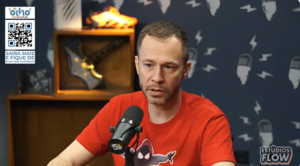 Tiago Leifert, jornalista. Foto: Reprodução/ YouTube