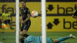 Benjamin Garré, novo reforço do Vasco, em ação pelo Racing na Copa Libertadores. Paolo Aguilar - Pool / Getty Images
