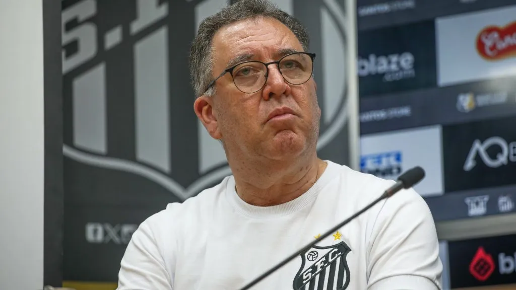 Marcelo Teixeira, presidente do Santos