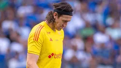 Cássio durante partida entre América-MG e Cruzeiro, no Mineirão, pelo Campeonato Mineiro.