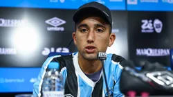 Jogador chegou ao Tricolor com moral - Foto: Lucas Uebel/Grêmio FBPA.