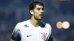 Pedro Raul durante partida entre Portuguesa e Corinthians, no Pacaembu, pelo Paulistão.