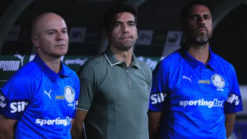 Abel Ferreira, técnico do Palmeiras, durante partida contra a Portuguesa no Allianz Parque pelo Campeonato Paulista 2025. Foto: Ettore Chiereguini / AGIF