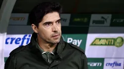 Abel Ferreira em partida pelo Palmeiras. Foto: Marcello Zambrana/AGIF
