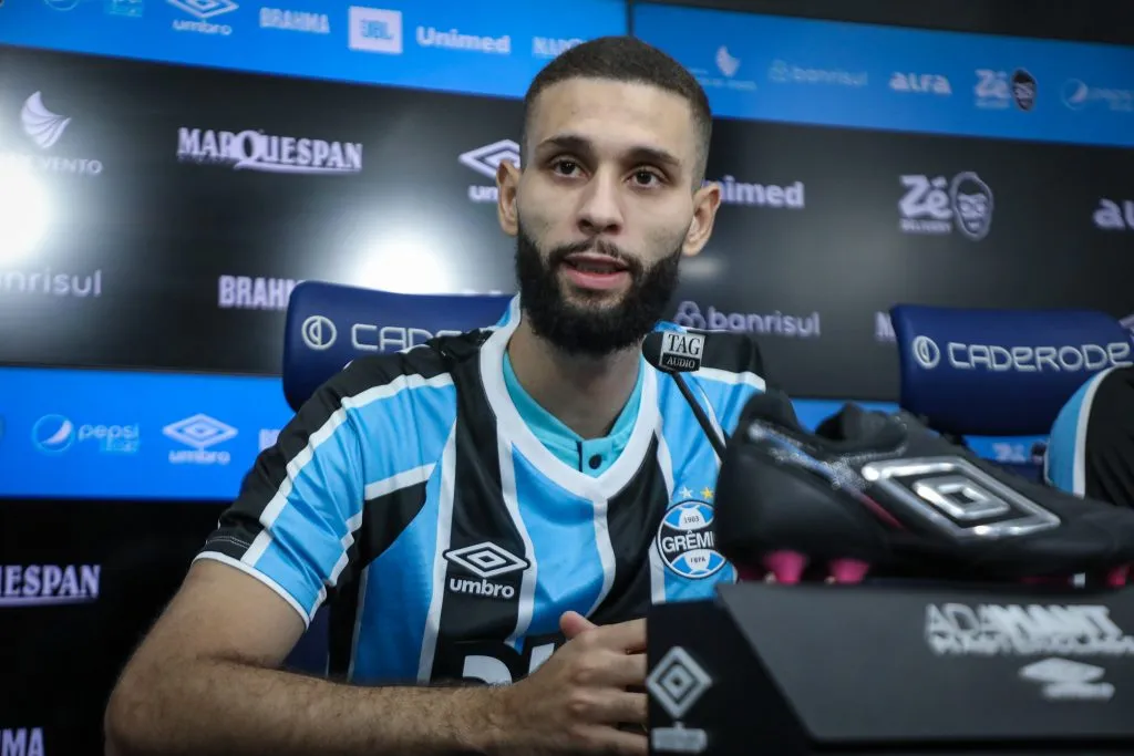 Wagner Leonardo em sua apresentação no Grêmio – Foto: Caroline Motta/Flickr Grêmio