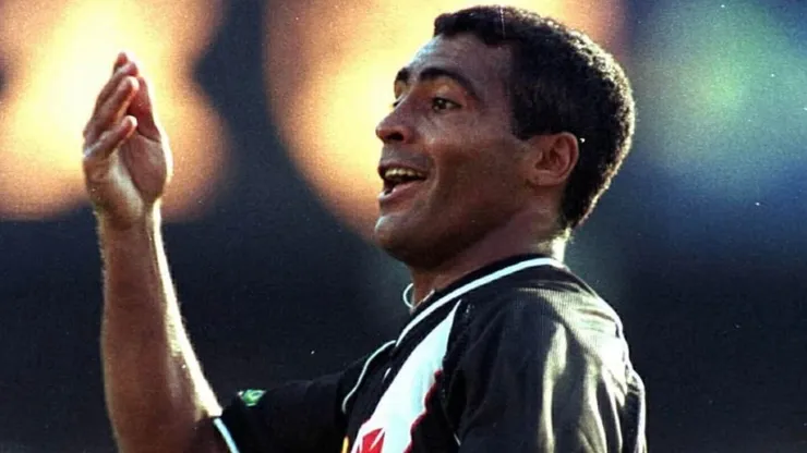 Romário pelo Vasco. Foto: Divulgação / Vasco