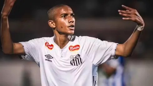 Juninho filho de Robinho . Foto: Bruno Vaz/SFC