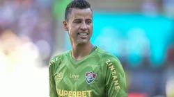 Fábio goleiro do Fluminense durante partida contra o Nova Iguaçu no estádio Maracanã pelo campeonato Carioca 2025. Foto: Thiago Ribeiro/AGIF