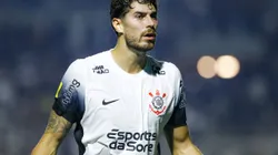 SP - SAO PAULO - 15/02/2025 - PAULISTA 2025, PORTUGUESA X CORINTHIANS - Pedro Raul jogador do Corinthians durante partida contra o Portuguesa no estadio Pacaembu pelo campeonato Paulista 2025. Foto: Marco Miatelo/AGIF