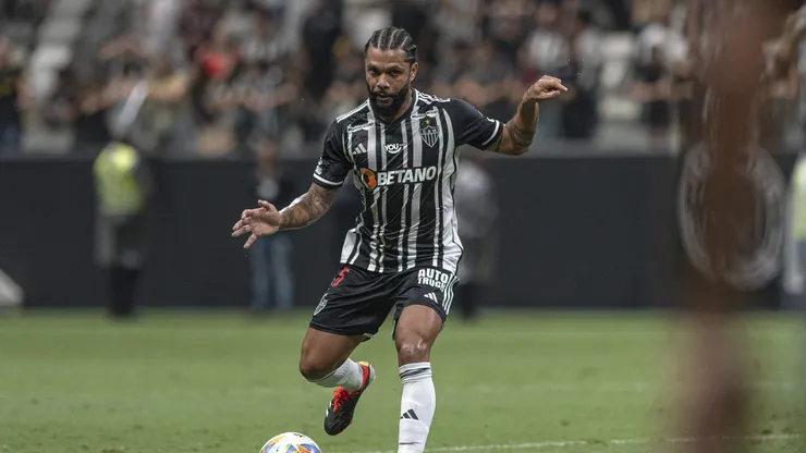 Otavio jogador do Atletico durante partida contra o Tombense no estadio Arena MRV pelo campeonato Mineiro 2024. Foto: Alessandra Torres/AGIF