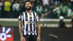 Otavio jogador do Atletico-MG lamenta chance perdida durante partida contra o Palmeiras no estadio Arena Allianz Parque pelo campeonato Brasileiro A 2022. Foto: Marcello Zambrana/AGIF