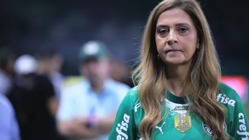 leila pereira presidente do Palmeiras durante partida contra o Vasco no estadio Arena Allianz Parque pelo campeonato Brasileiro A 2024. Foto: Ettore Chiereguini/AGIF