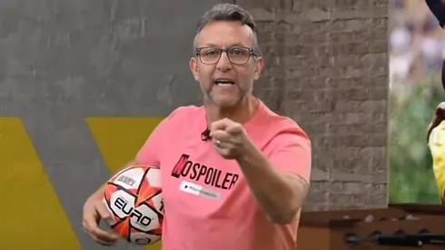 Neto durante programa 'Os Donos da Bola' - Foto: Reprodução/Band.