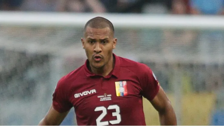 Salomón Rondón, atacante da Seleção Venezuelana