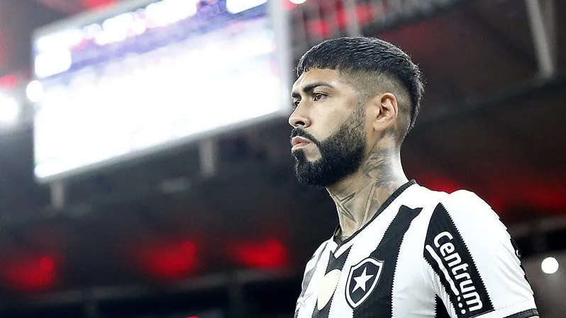 Barboza foi punido pelo TJD-RJ após briga no clássico contra o Flamengo. Foto: Vitor Silva/Botafogo