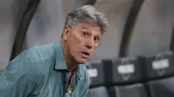 Renato Gaúcho, técnico do Grêmio durante partida contra o Cruzeiro no estadio Mineirao pelo campeonato Brasileiro A 2024. Foto: Gilson Lobo/AGIF