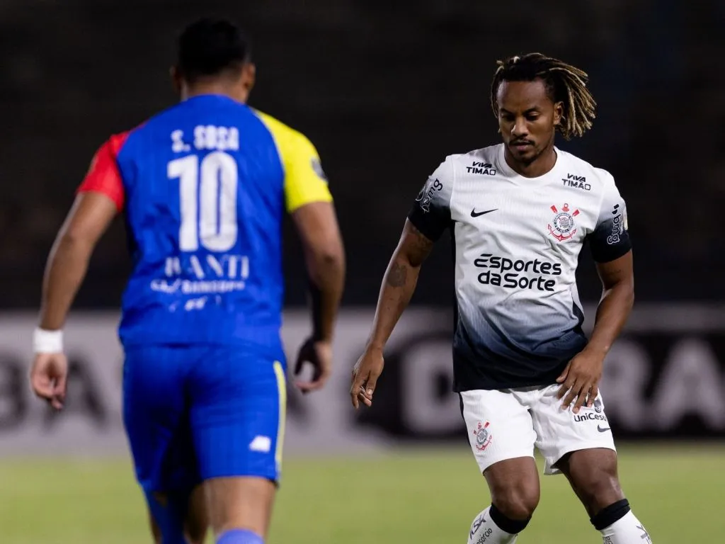 Carrillo marcou o gol do Corinthians na Libertadores. Foto: Rodrigo Coca/Agência Corinthians