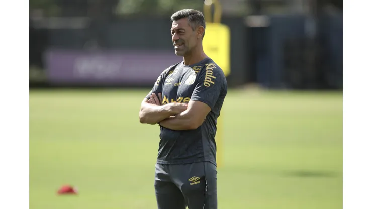 Caixinha durante treino no Centro de Treinamento CT Rei Pelé. Foto: Reinaldo Campos/AGIF