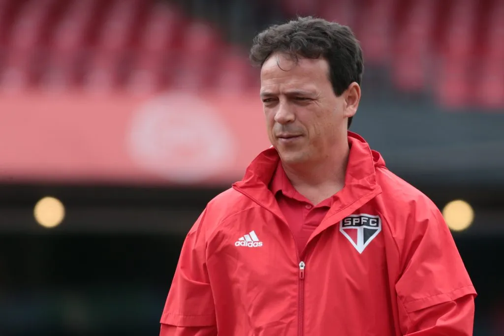 SP – Sao Paulo – 01/03/2020 – Paulista 2020, Sao Paulo x Ponte Preta – Fernando Diniz tecnico do Sao Paulo durante partida contra o Ponte Preta no estadio Morumbi pelo campeonato Paulista 2020. Foto: Marcello Zambrana/AGIF