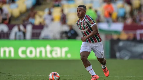 Jhon Arias em partida do Campeontao Carioca 2025/Foto: Thiago Ribeiro/AGIF