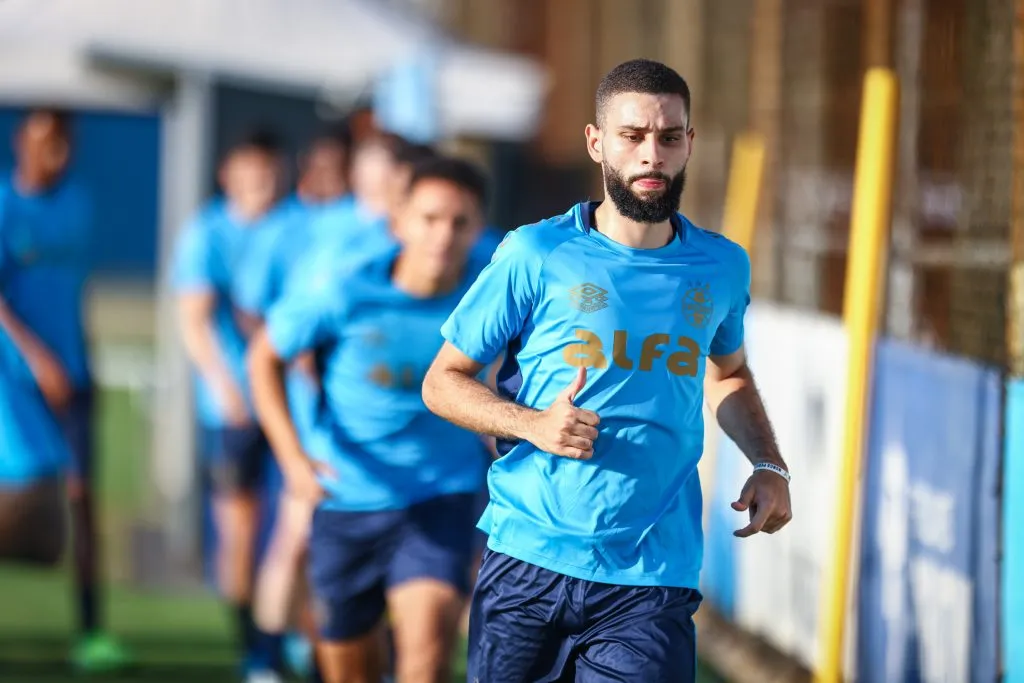 Wagner Leonardo foi testado de titular na véspera de jogo contra o Juventude – FOTO: LUCAS UEBEL/GREMIO FBPA