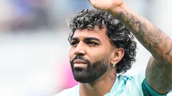 Gabigol antes de partida do Campeonato Mineiro 2025.