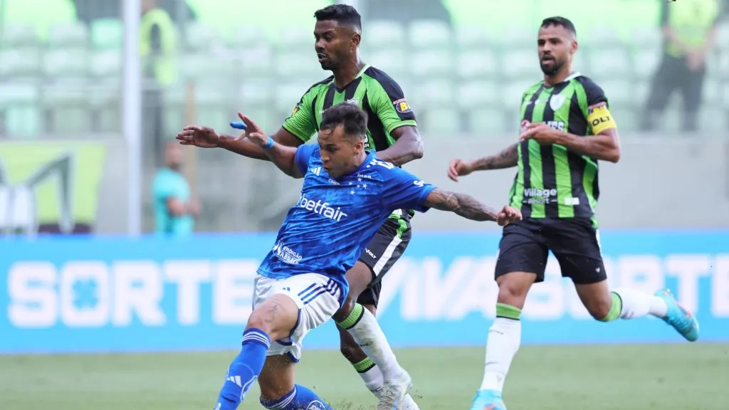 Jogadores de Cruzeiro x América