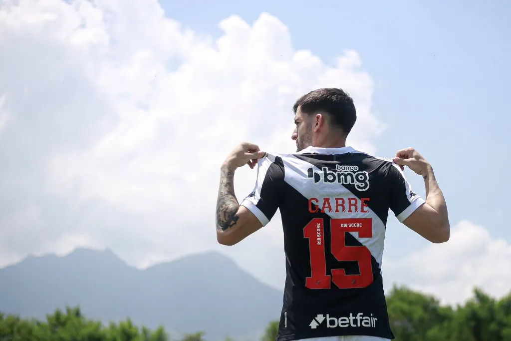 Garré já falou como jogador do Vasco. Foto: Matheus Lima/Vasco