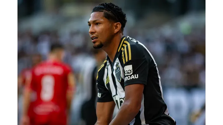 MG - BELO HORIZONTE - 15/02/2025 - MINEIRO 2025, ATLETICO-MG X TOMBENSE - Rony jogador do Atletico-MG durante partida contra o Tombense no estadio Mineirao pelo campeonato Mineiro 2025. Foto: Fernando Moreno/AGIF