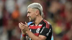 RJ - RIO DE JANEIRO - 22/02/2025 - CARIOCA 2025, FLAMENGO X MARICA - De Arrascaeta jogador do Flamengo durante partida contra o Marica no estadio Maracana pelo campeonato Carioca 2025. Foto: Thiago Ribeiro/AGIF