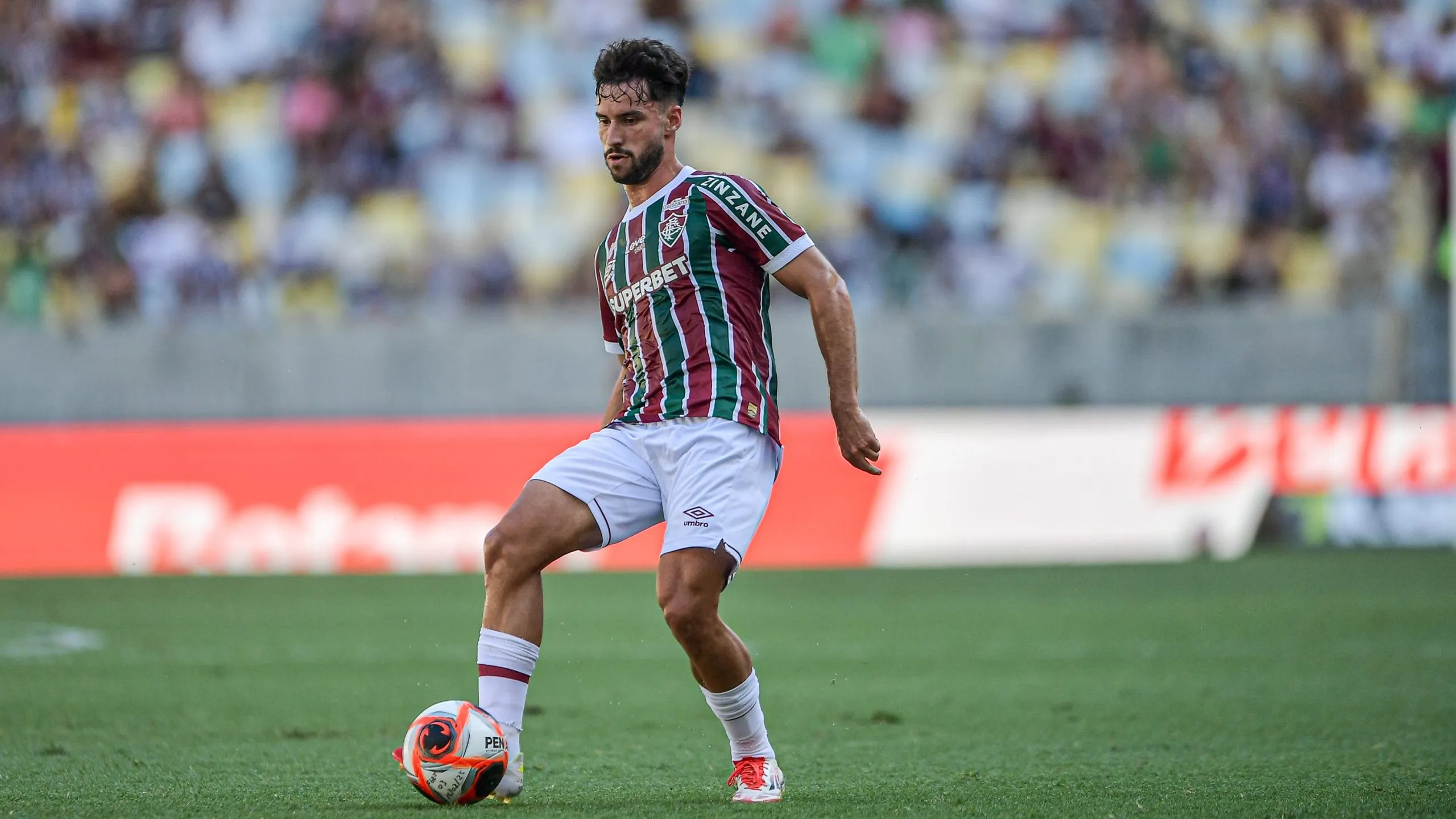 RJ – RIO DE JANEIRO – 16/02/2025 – CARIOCA 2025, FLUMINENSE X NOVA IGUACU – Martinelli jogador do Fluminense durante partida contra o Nova Iguacu no estadio Maracana pelo campeonato Carioca 2025. Foto: Thiago Ribeiro/AGIF