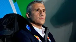 Hernán Crespo durante partida entre FC Nasaf e Al Ain, pela AFC Champions League. Foto: Anvar Ilyasov