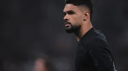 Raniele jogador do Corinthians durante partida contra o Grêmio no estádio Arena Corinthians pelo campeonato Copa Do Brasil 2024. Foto: Ettore Chiereguini/AGIF