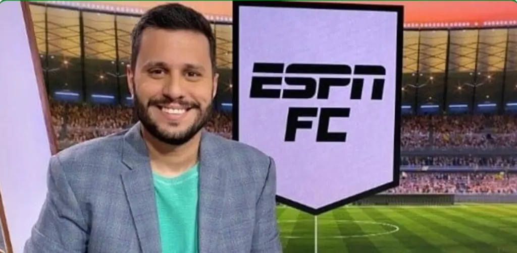 Fernando Campos é comentarista da ESPN