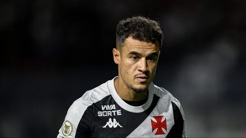 Coutinho em partida pelo Vasco. Foto: Thiago Ribeiro/AGIF