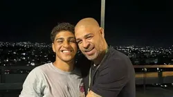 Adriano e Adrianinho (Créditos: Reprodução/Instagram)