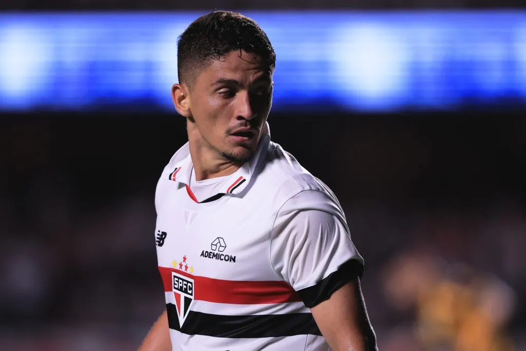 Volante em partida do SPFC. Foto: Ettore Chiereguini/AGIF