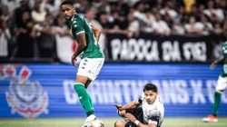Angel Romero, jogador do Corinthians durante partida contra o Guarani no estadio Arena Corinthians pelo campeonato Paulista 2025. Foto: Leonardo Lima/AGIF