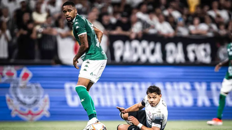 Angel Romero, jogador do Corinthians durante partida contra o Guarani no estadio Arena Corinthians pelo campeonato Paulista 2025. Foto: Leonardo Lima/AGIF