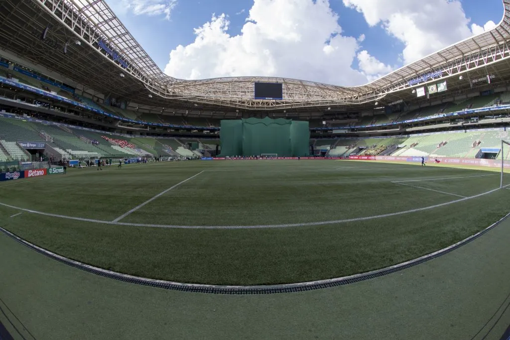 Allianz Parque antes do jogo com o Corinthians. Foto: Anderson Romão/AGIF